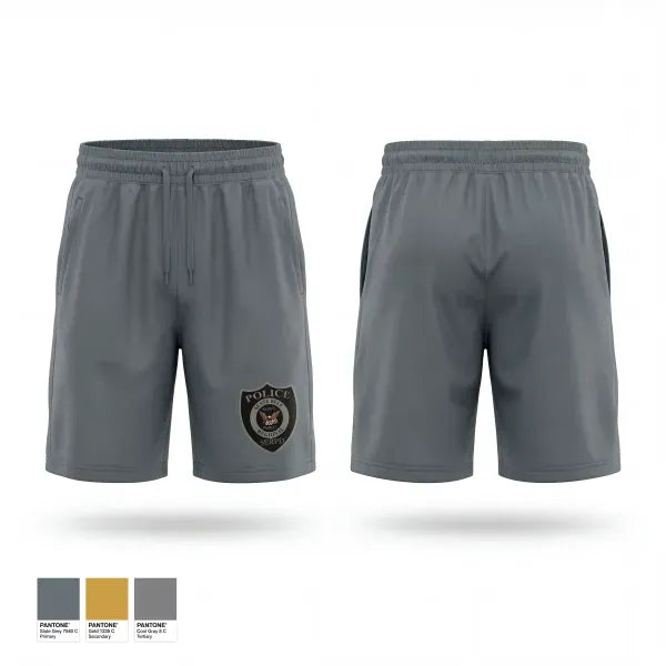 Athletic Shorts With Pockets, Slate Belt Regional Police, Police, Teamtime, Team time, sublimation, custom sports apparel, team uniforms, spirit wear, spiritwear, sports uniforms, custom shirts, team store, custom team store, fundraiser sports, apparel fundraiser