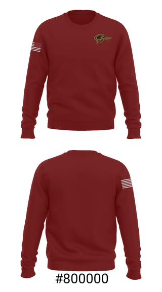 Crew Neck Sweatshirt, Denver High School Bowling, Bowling, Teamtime, Team time, sublimation, custom sports apparel, team uniforms, spirit wear, spiritwear, sports uniforms, custom shirts, team store, custom team store, fundraiser sports, apparel fundraiser