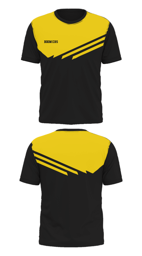 Short Sleeve Performance Shirt, Boomers, Women's Basketball, Teamtime, Team time, sublimation, custom sports apparel, team uniforms, spirit wear, spiritwear, sports uniforms, custom shirts, team store, custom team store, fundraiser sports, apparel fundraiser