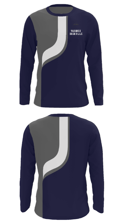 Vazquez Decks LLC 81207350 Long Sleeve Performance Shirt - 30