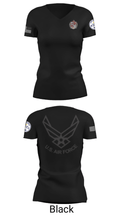 FLYING TIGERS 50875529 Women's Short Sleeve V-neck Shirt - 14