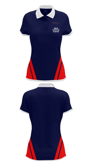 Women's Short Sleeve Performance Polo, Marin Christian Academy, Spirit Store, Teamtime, Team time, sublimation, custom sports apparel, team uniforms, spirit wear, spiritwear, sports uniforms, custom shirts, team store, custom team store, fundraiser sports, apparel fundraiser
