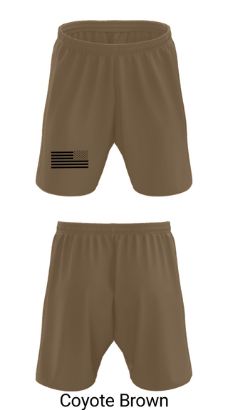 Athletic Shorts With Pockets, E CO 21BEB, Army, Teamtime, Team time, sublimation, custom sports apparel, team uniforms, spirit wear, spiritwear, sports uniforms, custom shirts, team store, custom team store, fundraiser sports, apparel fundraiser