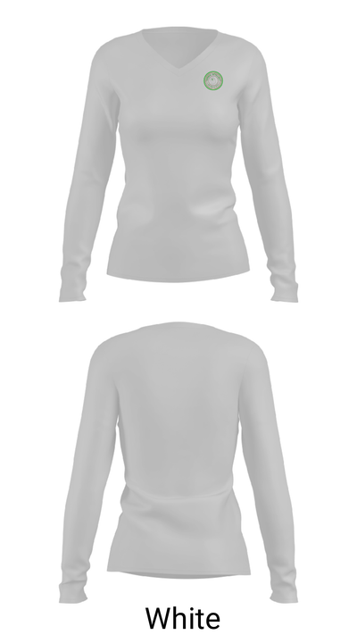 Herbal Intellect 97570866 Women's Long Sleeve V-neck Shirt - 6
