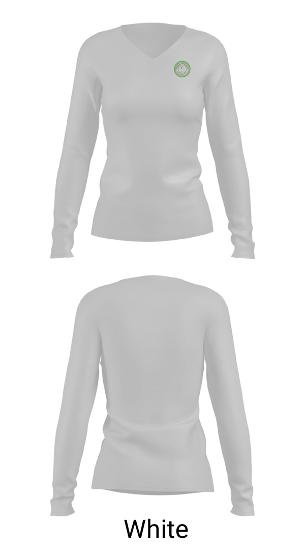Women's Long Sleeve Vneck Shirt, Herbal Intellect, , Teamtime, Team time, sublimation, custom sports apparel, team uniforms, spirit wear, spiritwear, sports uniforms, custom shirts, team store, custom team store, fundraiser sports, apparel fundraiser