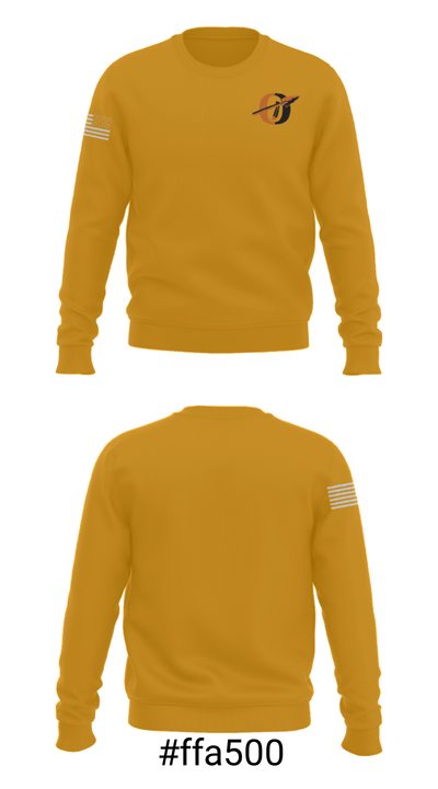 Ogallala High School Wrestling 28181125 Crew Neck Sweatshirt - 16