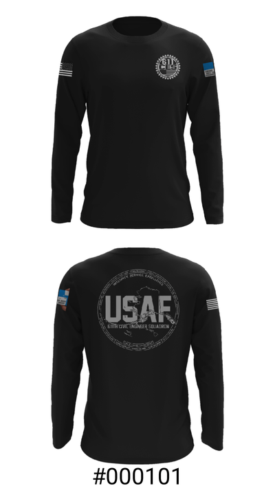 611 CES 65338274 Long Sleeve Performance Shirt - 3