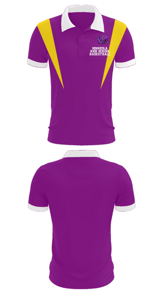 Short Sleeve Performance Polo, Minneola High School Basketball, Men's Basketball, Teamtime, Team time, sublimation, custom sports apparel, team uniforms, spirit wear, spiritwear, sports uniforms, custom shirts, team store, custom team store, fundraiser sports, apparel fundraiser