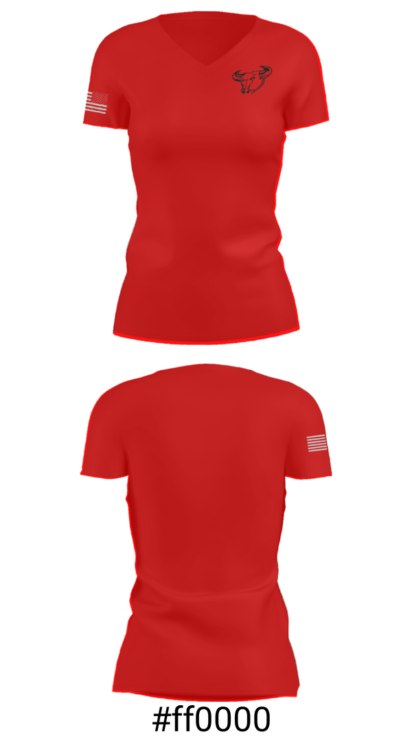 Women's Short Sleeve Vneck Shirt, Duplin Early College High School, Spirit Store, Teamtime, Team time, sublimation, custom sports apparel, team uniforms, spirit wear, spiritwear, sports uniforms, custom shirts, team store, custom team store, fundraiser sports, apparel fundraiser