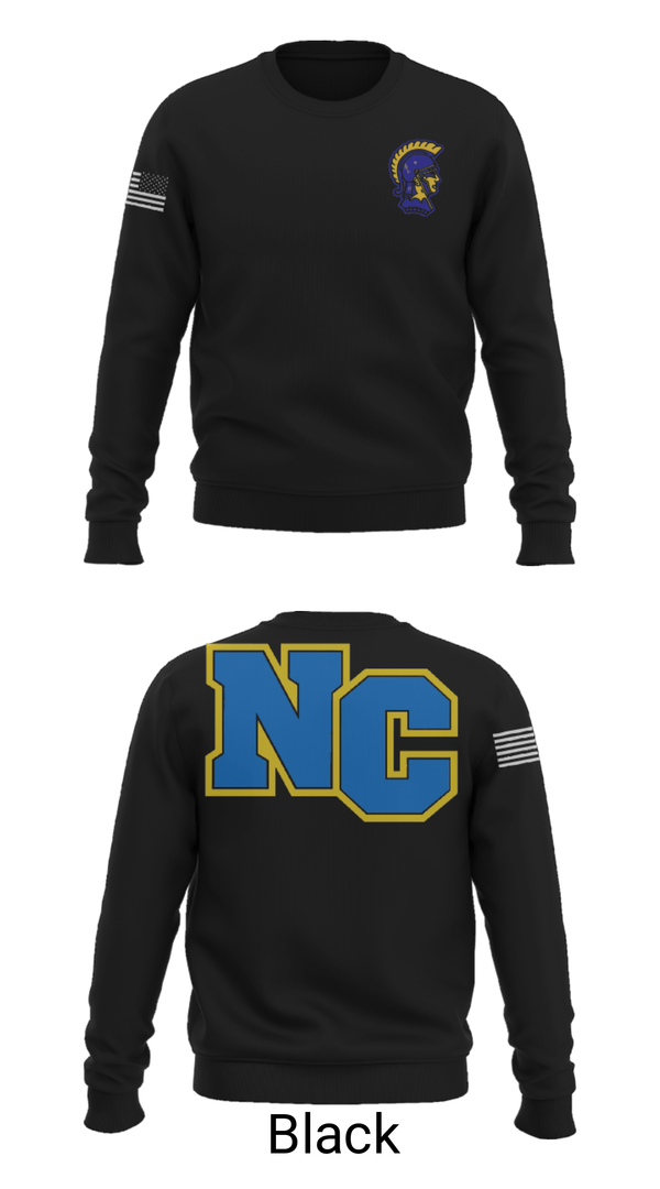 Crew Neck Sweatshirt, North County Middle School Basketball, Women's Basketball, Teamtime, Team time, sublimation, custom sports apparel, team uniforms, spirit wear, spiritwear, sports uniforms, custom shirts, team store, custom team store, fundraiser sports, apparel fundraiser