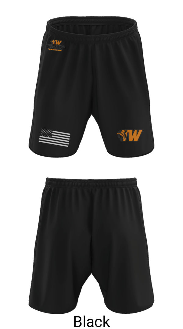 Athletic Shorts With Pockets, Turlington Woods Alternative School, Spirit Store, Teamtime, Team time, sublimation, custom sports apparel, team uniforms, spirit wear, spiritwear, sports uniforms, custom shirts, team store, custom team store, fundraiser sports, apparel fundraiser