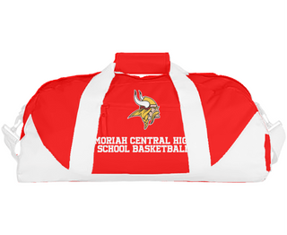 Duffle Bag, Moriah Central High School Basketball, Men's Basketball, Teamtime, Team time, sublimation, custom sports apparel, team uniforms, spirit wear, spiritwear, sports uniforms, custom shirts, team store, custom team store, fundraiser sports, apparel fundraiser