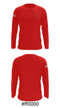 Amboy High School Basketball 64225119 Long Sleeve Performance Shirt - 18