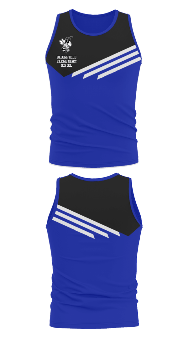 Tank Top, Bloomfield Elementary School, Spirit Store, Teamtime, Team time, sublimation, custom sports apparel, team uniforms, spirit wear, spiritwear, sports uniforms, custom shirts, team store, custom team store, fundraiser sports, apparel fundraiser
