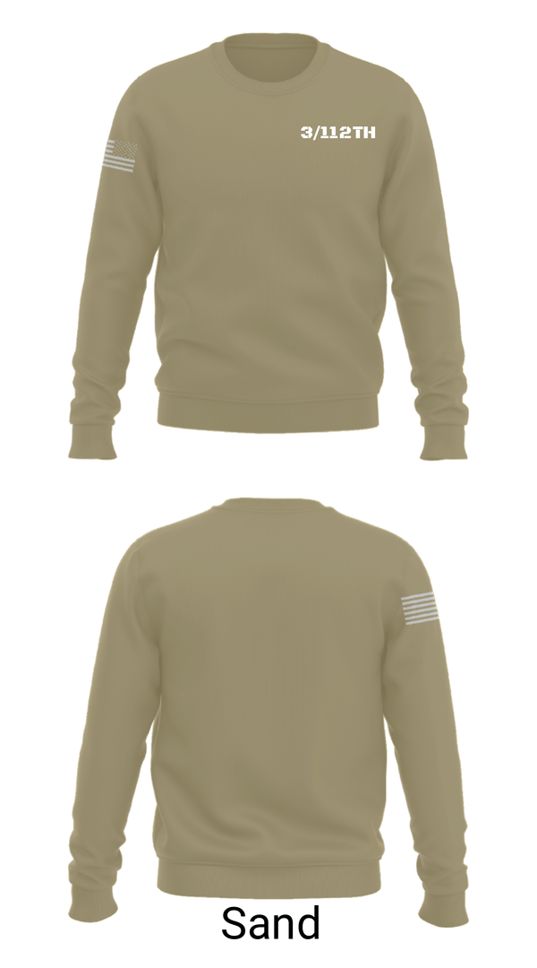 Crew Neck Sweatshirt, , National Guard, Teamtime, Team time, sublimation, custom sports apparel, team uniforms, spirit wear, spiritwear, sports uniforms, custom shirts, team store, custom team store, fundraiser sports, apparel fundraiser