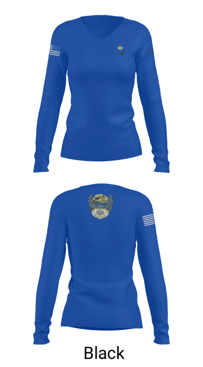 315th Airlift Wing/315th Maintenance Group 82634422 Women's Long Sleeve V-neck Shirt - 39