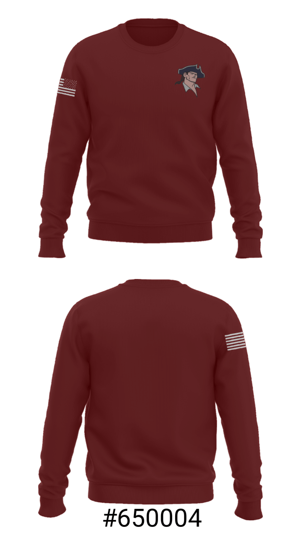 Crew Neck Sweatshirt, New Oxford High School Basketball, Men's Basketball, Teamtime, Team time, sublimation, custom sports apparel, team uniforms, spirit wear, spiritwear, sports uniforms, custom shirts, team store, custom team store, fundraiser sports, apparel fundraiser