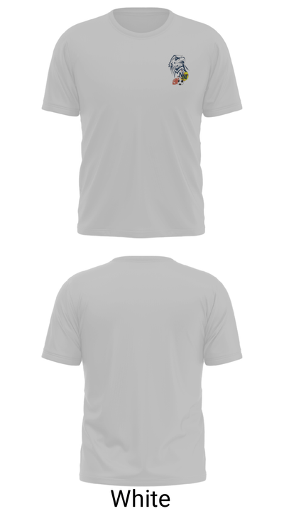New Martinsville Junior Sports 82171066 Short Sleeve Performance Shirt - 5