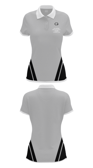 Women's Short Sleeve Performance Polo, Granville Central High School Basketball, Men's Basketball, Teamtime, Team time, sublimation, custom sports apparel, team uniforms, spirit wear, spiritwear, sports uniforms, custom shirts, team store, custom team store, fundraiser sports, apparel fundraiser
