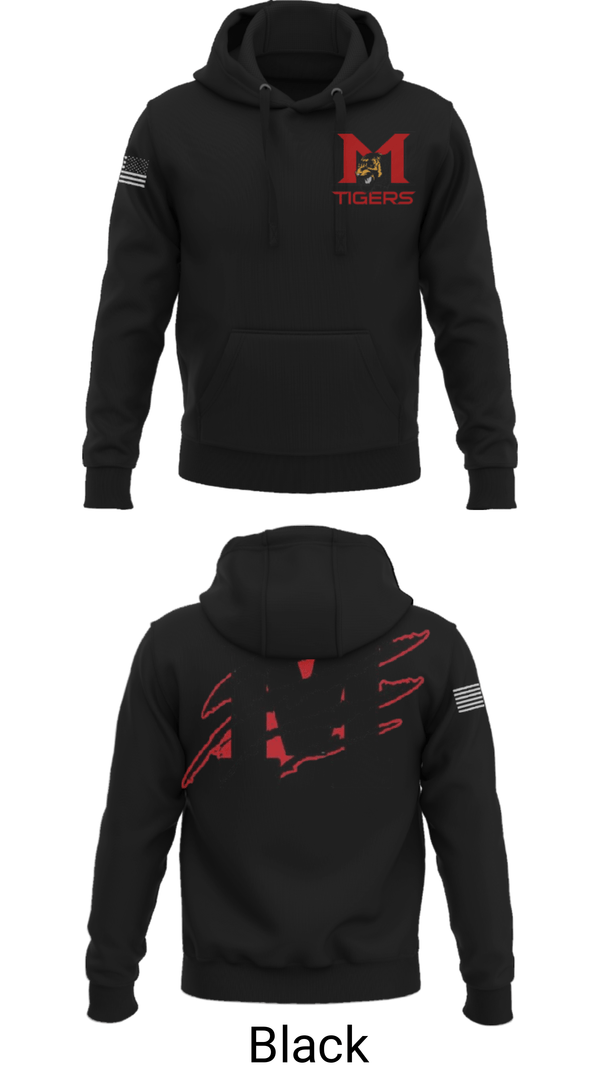 Hoodie, Mansfield High School Basketball, Men's Basketball, Teamtime, Team time, sublimation, custom sports apparel, team uniforms, spirit wear, spiritwear, sports uniforms, custom shirts, team store, custom team store, fundraiser sports, apparel fundraiser