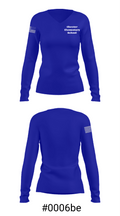 Chester Elementary School 65303922 Women's Long Sleeve V-neck Shirt - 20