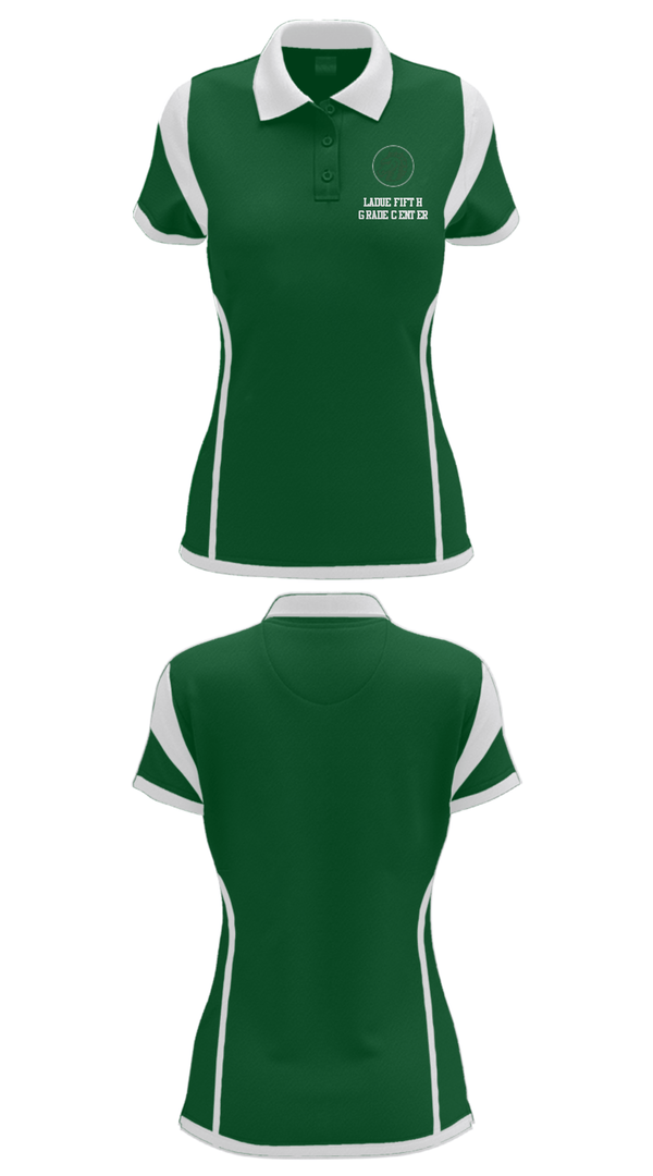 Women's Short Sleeve Performance Polo, Ladue Fifth Grade Center, Spirit Store, Teamtime, Team time, sublimation, custom sports apparel, team uniforms, spirit wear, spiritwear, sports uniforms, custom shirts, team store, custom team store, fundraiser sports, apparel fundraiser