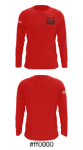 Grand Blanc High School Wrestling 73051036 Long Sleeve Performance Shirt - 18