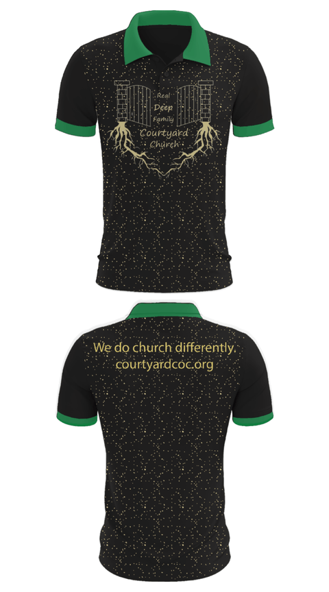 Short Sleeve Performance Polo, Courtyard Chuch, , Teamtime, Team time, sublimation, custom sports apparel, team uniforms, spirit wear, spiritwear, sports uniforms, custom shirts, team store, custom team store, fundraiser sports, apparel fundraiser