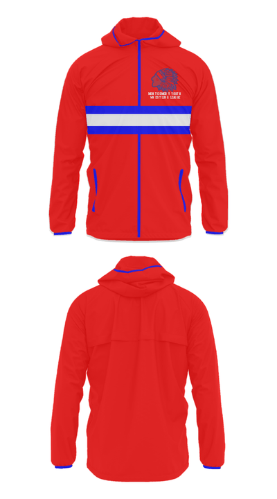 Montgomery Youth Wrestling League 8045783 Windbreaker - 25