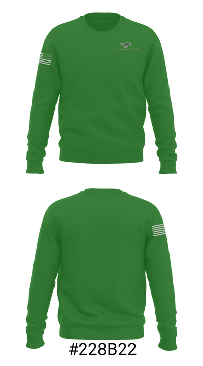 West Jones High School Basketball 7601592 Crew Neck Sweatshirt - 16