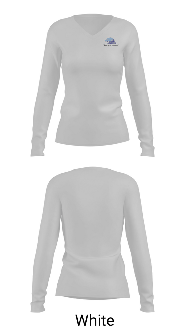 Women's Long Sleeve Vneck Shirt, Fairborn Primary School, Spirit Store, Teamtime, Team time, sublimation, custom sports apparel, team uniforms, spirit wear, spiritwear, sports uniforms, custom shirts, team store, custom team store, fundraiser sports, apparel fundraiser