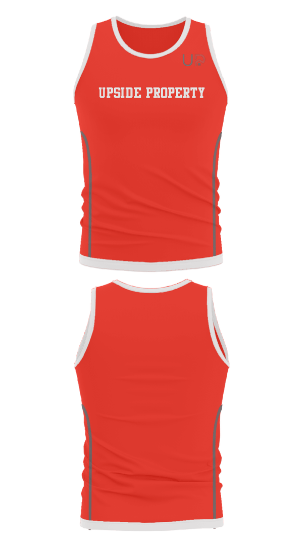 Tank Top, UPSIDE PROPERTY, , Teamtime, Team time, sublimation, custom sports apparel, team uniforms, spirit wear, spiritwear, sports uniforms, custom shirts, team store, custom team store, fundraiser sports, apparel fundraiser