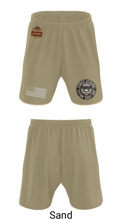 Athletic Shorts With Pockets, Hardrock Company, Army, Teamtime, Team time, sublimation, custom sports apparel, team uniforms, spirit wear, spiritwear, sports uniforms, custom shirts, team store, custom team store, fundraiser sports, apparel fundraiser