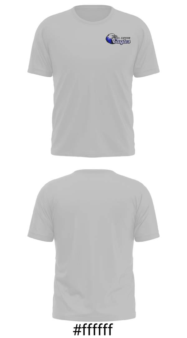 Short Sleeve Performance Shirt, El Capitan Public School, Spirit Store, Teamtime, Team time, sublimation, custom sports apparel, team uniforms, spirit wear, spiritwear, sports uniforms, custom shirts, team store, custom team store, fundraiser sports, apparel fundraiser