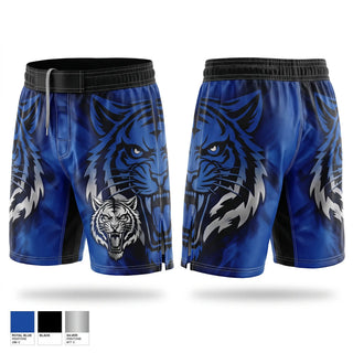 Fight Shorts, Royal Tiger Elite MMA, , Teamtime, Team time, sublimation, custom sports apparel, team uniforms, spirit wear, spiritwear, sports uniforms, custom shirts, team store, custom team store, fundraiser sports, apparel fundraiser