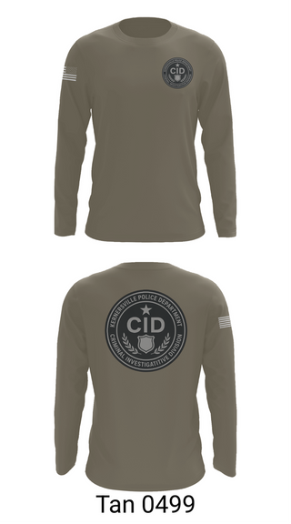 Long Sleeve Performance Shirt, Kernersville Police Department Criminal Investigative Division, Police, Teamtime, Team time, sublimation, custom sports apparel, team uniforms, spirit wear, spiritwear, sports uniforms, custom shirts, team store, custom team store, fundraiser sports, apparel fundraiser