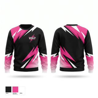 Crew Neck Sweatshirt, Rosedale Elite, Women's Basketball, Teamtime, Team time, sublimation, custom sports apparel, team uniforms, spirit wear, spiritwear, sports uniforms, custom shirts, team store, custom team store, fundraiser sports, apparel fundraiser