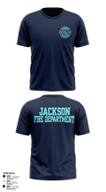 Jackson Fire Department Old School Cotton Feel Shirt - 6