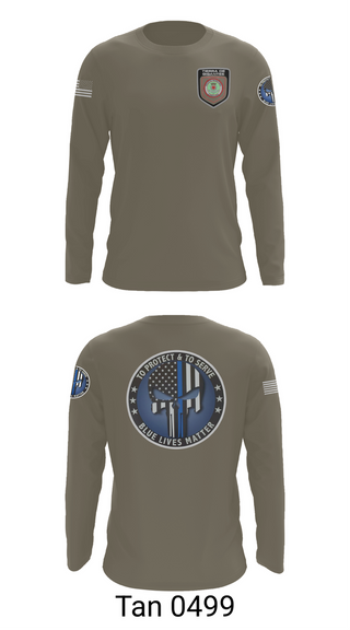 Long Sleeve Performance Shirt, Policía Municipal de Carolina, , Teamtime, Team time, sublimation, custom sports apparel, team uniforms, spirit wear, spiritwear, sports uniforms, custom shirts, team store, custom team store, fundraiser sports, apparel fundraiser