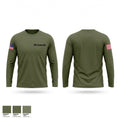 8th Comm Bn Long Sleeve Performance Shirt - 1