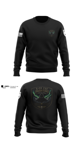 Crew Neck Sweatshirt, E. Co 1/25, Army, Teamtime, Team time, sublimation, custom sports apparel, team uniforms, spirit wear, spiritwear, sports uniforms, custom shirts, team store, custom team store, fundraiser sports, apparel fundraiser