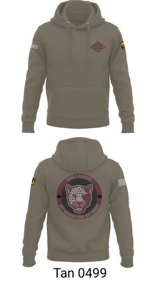 Hoodie, Ross Rangers, Army, Teamtime, Team time, sublimation, custom sports apparel, team uniforms, spirit wear, spiritwear, sports uniforms, custom shirts, team store, custom team store, fundraiser sports, apparel fundraiser