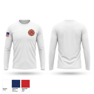 Long Sleeve Performance Shirt, SFD Training, Fire Department, Teamtime, Team time, sublimation, custom sports apparel, team uniforms, spirit wear, spiritwear, sports uniforms, custom shirts, team store, custom team store, fundraiser sports, apparel fundraiser