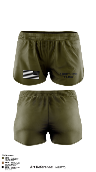 Ranger Panties, A BTRY 1-163D FA Reg, , Teamtime, Team time, sublimation, custom sports apparel, team uniforms, spirit wear, spiritwear, sports uniforms, custom shirts, team store, custom team store, fundraiser sports, apparel fundraiser