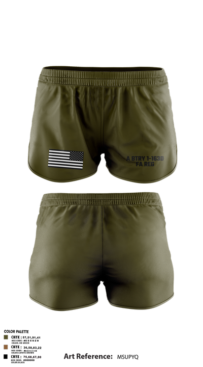 A BTRY 1-163D FA Reg 50980538 Ranger Panties - 1