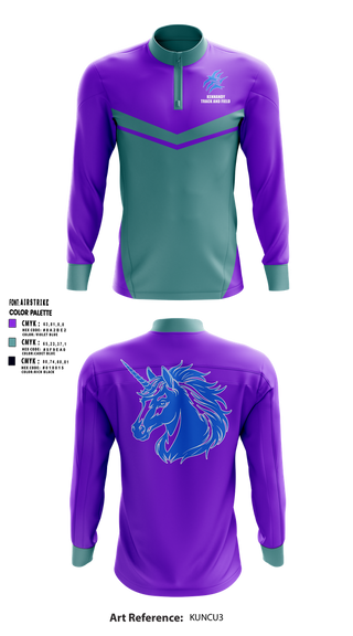 Quarter Zip Jacket, Kennandy, Track & Field, Teamtime, Team time, sublimation, custom sports apparel, team uniforms, spirit wear, spiritwear, sports uniforms, custom shirts, team store, custom team store, fundraiser sports, apparel fundraiser