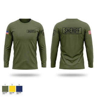 Long Sleeve Performance Shirt, Columbiana county sheriff, Police, Teamtime, Team time, sublimation, custom sports apparel, team uniforms, spirit wear, spiritwear, sports uniforms, custom shirts, team store, custom team store, fundraiser sports, apparel fundraiser