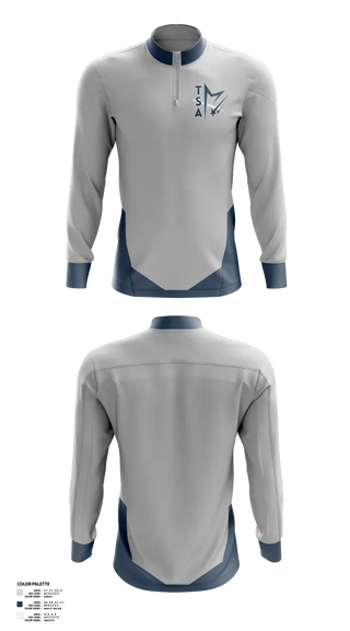 Quarter Zip Jacket, Tri Star Athletics, Men's Basketball, Teamtime, Team time, sublimation, custom sports apparel, team uniforms, spirit wear, spiritwear, sports uniforms, custom shirts, team store, custom team store, fundraiser sports, apparel fundraiser