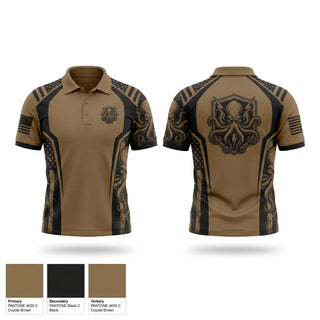 Short Sleeve Performance Polo, 805th Military Police Company, Army, Teamtime, Team time, sublimation, custom sports apparel, team uniforms, spirit wear, spiritwear, sports uniforms, custom shirts, team store, custom team store, fundraiser sports, apparel fundraiser