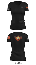 Mess-172 FireBirds 84080572 Women's Short Sleeve V-neck Shirt - 20